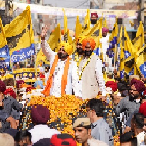 Bhagwant mann road show