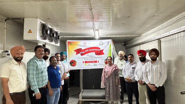 ਮਾਨ ਸਰਕਾਰ ਦਾ ਇੱਕ ਹੋਰ ਮਾਅਰਕਾ; ਪੰਜਾਬ ਦੀ ਲੀਚੀ ਦੀ ਪਹਿਲੀ ਖੇਪ ਇੰਗਲੈਂਡ ਲਈ ਕੀਤੀ ਐਕਸਪੋਰਟ
