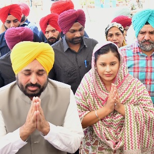 ਸਿੱਖ ਗੁਰੂਆਂ ਦੇ ਦੱਸੇ ਮਾਰਗ ‘ਤੇ ਚੱਲ ਰਹੀ ਹੈ ਆਪ ਸਰਕਾਰ : ਭਗਵੰਤ ਮਾਨ