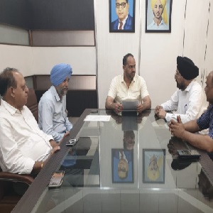 ਪੰਜਾਬ ਰਾਜ ਵਪਾਰੀ ਕਮਿਸ਼ਨ ਦੇ ਮੈਂਬਰ ਵੱਲੋਂ ਕਾਰੋਬਾਰੀ ਖੇਤਰ ਦੇ ਨੁਮਾਇੰਦਿਆਂ ਨਾਲ ਮੀਟਿੰਗ