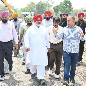 ਚੇਤਨ ਸਿੰਘ ਜੌੜਾਮਾਜਰਾ ਵੱਲੋਂ ਸ਼ਾਹਪੁਰ ਕੰਢੀ ਡੈਮ ਦਾ ਨਿਰੀਖਣ