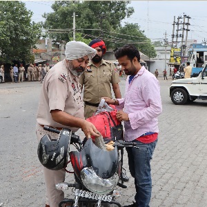 Police search