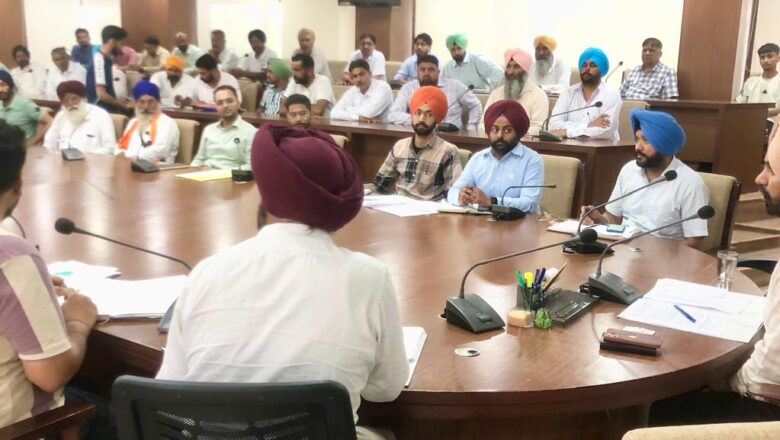 ਪਰਾਲੀ ਦੀ ਸਾਂਭ-ਸੰਭਾਲ ਤੇ ਨਿਪਟਾਰੇ ਲਈ ਕੀਤੇ ਜਾਣ ਅਗਾਊਂ ਢੁਕਵੇਂ ਪ੍ਰਬੰਧ : ਜਸਪ੍ਰੀਤ ਸਿੰਘ