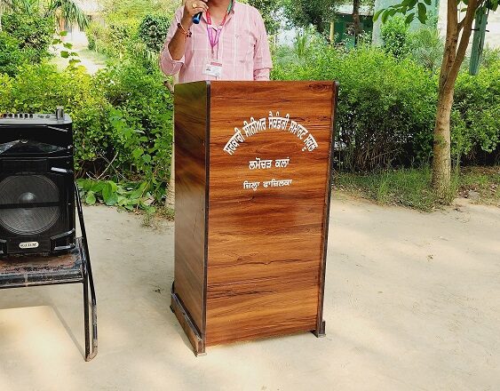 ਨਸ਼ਾ ਨਾ ਕਰਨ ਸਬੰਧੀ ਕਰਵਾਇਆ ਗਤੀਵਿਧੀਆ