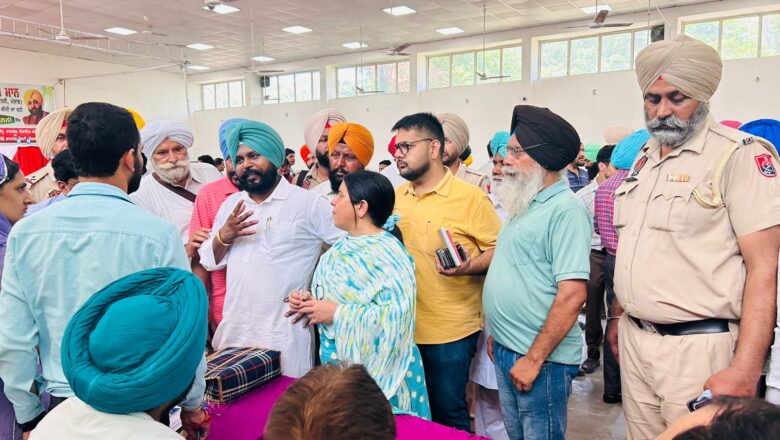 ਕੈਂਪਾਂ ਵਿੱਚ ਲੋਕਾਂ ਨੂੰ ਮੌਕੇ ਤੇ ਹੀ ਮੁਹੱਈਆ ਕਰਵਾਈਆਂ ਜਾ ਰਹੀਆਂ ਹਨ ਸਰਕਾਰੀ ਸੇਵਾਵਾਂ- ਵਿਧਾਇਕ ਸੰਧੂ