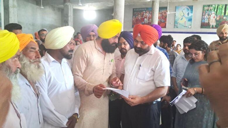 ਪਿੰਡ ਚੜਿੱਕ ਵਿਖੇ ਲੱਗੇ ਵਿਸ਼ੇਸ਼ ਕੈਂਪ ਵਿੱਚ ਕਰੀਬ 150 ਲੋਕਾਂ ਵੱਲੋਂ ਸ਼ਮੂਲੀਅਤ