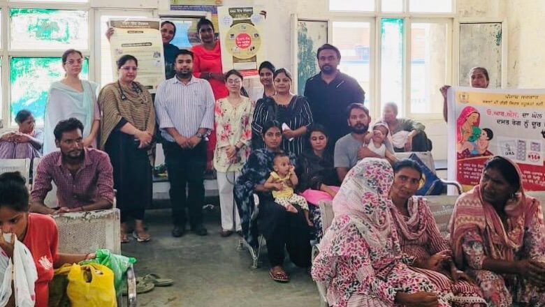 ਸਿਵਲ ਹਸਪਤਾਲ ਫਿਰੋਜ਼ਪੁਰ ਵਿਖੇ ਡਾਇਰੀਏ ਦੇ ਕੰਟਰੋਲ ਲਈ ਲਗਾਇਆ ਜਾਗਰੂਕਤਾ ਕੈਂਪ