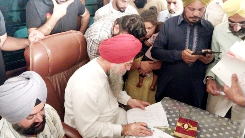 ਸਪੀਕਰ ਸੰਧਵਾਂ ਨੇ ਪਿੰਡ ਸੰਧਵਾਂ ਵਿਖੇ ਸੁਣੀਆਂ ਲੋਕਾਂ ਦੀਆਂ ਸਮੱਸਿਆਵਾਂ