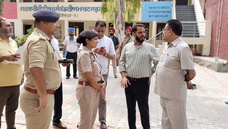 ਪੰਜਾਬ ਦੇ ਰਾਜਪਾਲ ਦੀ ਆਮਦ ਸਬੰਧੀ ਡੀ.ਆਈ.ਜੀ., ਡਿਪਟੀ ਕਮਿਸ਼ਨਰ ਤੇ ਐਸ.ਐਸ.ਪੀ. ਨੇ ਪ੍ਰਬੰਧਾਂ ਦਾ ਲਿਆ ਜਾਇਜ਼ਾ