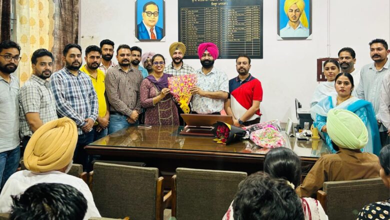 ਡਾ.ਹਰਵਿੰਦਰ ਸਿੰਘ ਸਿੱਧੂ ਨੇ ਮੁੱਖ ਖੇਤੀਬਾੜੀ ਅਫਸਰ ਮਾਨਸਾ ਦੀ ਅਸਾਮੀ ਦਾ ਚਾਰਜ ਸੰਭਾਲਿਆ