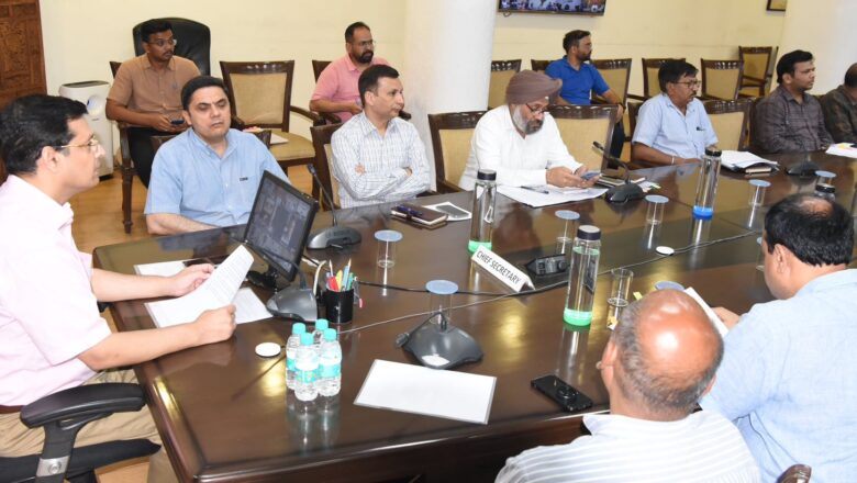 ਮੁੱਖ ਸਕੱਤਰ ਵੱਲੋਂ ਸੂਬੇ ਵਿੱਚ ਡਾਇਰੀਆ ਦੇ ਫੈਲਾਅ ਨੂੰ ਰੋਕਣ ਲਈ ਡਿਪਟੀ ਕਮਿਸ਼ਨਰਾਂ ਨੂੰ ਪੂਰੀ ਤਰ੍ਹਾਂ ਤਿਆਰ ਰਹਿਣ ਦੇ ਨਿਰਦੇਸ਼