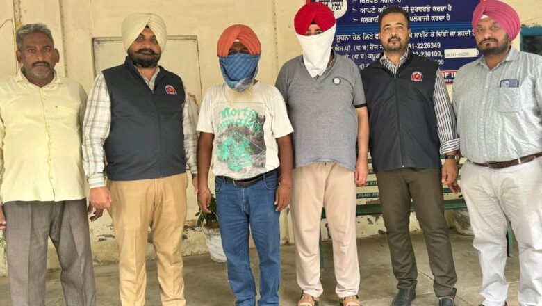 ਤਨਖ਼ਾਹਾਂ ਵਿੱਚ 14,46,550 ਰੁਪਏ ਦਾ ਗਬਨ ਕਰਨ ਦੇ ਦੋਸ਼ ਹੇਠ ਸੇਵਾਮੁਕਤ ਐਸ.ਐਮ.ਓ. ਅਤੇ ਉਸਦਾ ਕਲਰਕ ਵਿਜੀਲੈਂਸ ਬਿਊਰੋ ਵੱਲੋਂ ਕਾਬੂ