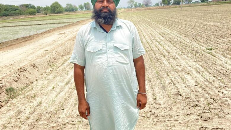 ਅਗਾਊਂ ਵਧੂ ਕਿਸਾਨ ਗੁਰਸੇਵਕ ਸਿੰਘ ਪਿਛਲੇ ਪੰਜ ਸਾਲਾਂ ਤੋਂ ਕਰ ਰਿਹਾ ਹੈ ਝੋਨੇ ਦੀ ਸਿੱਧੀ ਬਿਜਾਈ