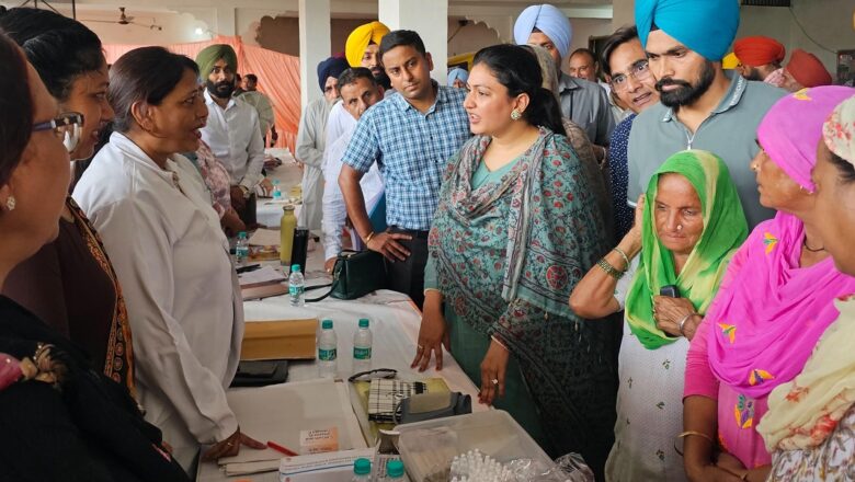 ਕੈਬਿਨਟ ਮੰਤਰੀ ਅਨਮੋਲ ਗਗਨ ਮਾਨ ਨੇ ਰਾਣੀ ਮਾਜਰਾ ਕੈਂਪ ਵਿਖੇ ਲੋਕਾਂ ਦੀਆਂ ਸ਼ਿਕਾਇਤਾਂ ਸੁਣੀਆਂ