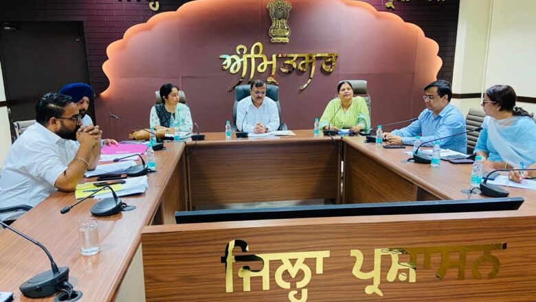 ਰੀਚਾਰਜ਼ ਕੀਤੇ ਪਾਣੀ ਦੀ ਗੁਣਵੱਤਾ ਦੀ ਕੀਤੀ ਜਾਵੇ ਜਾਂਚ – ਨੋਡਲ ਅਫ਼ਸਰ ਜਲ ਸ਼ਕਤੀ ਅਭਿਆਨ