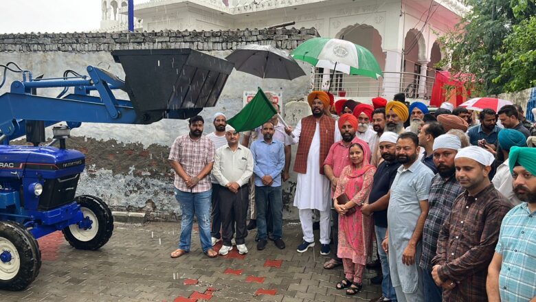 ਅਜਨਾਲਾ ਵਿੱਚ ਲੱਗਣ ਵਾਲੀਆਂ ਸਟਰੀਟ ਲਾਈਟਾਂ ਲਈ 92 ਲੱਖ ਰੁਪਏ ਦੀ ਰਾਸ਼ੀ ਜਾਰੀ- ਧਾਲੀਵਾਲ