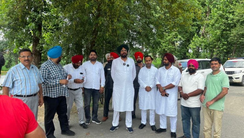 ਅਜਨਾਲਾ ਦੀ ਸਰਹੱਦੀ ਪੱਟੀ ਵਿੱਚ ਬਾਰਡਰ ਦੀ ਲਾਈਫ ਲਾਈਨ ਬਣਨਗੀਆਂ ਤਿੰਨ ਸੜਕਾਂ- ਧਾਲੀਵਾਲ