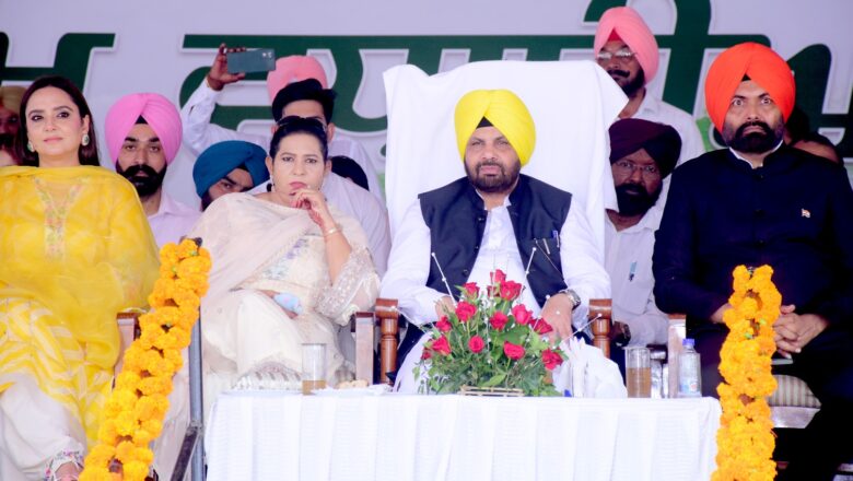 ਸਾਨੂੰ ਮਾਣ ਹੈ ਕਿ ਦੇਸ਼ ਦੇ ਆਜ਼ਾਦੀ ਸੰਗਰਾਮ ਵਿੱਚ ਸਭ ਤੋਂ ਵੱਧ ਕੁਰਬਾਨੀਆਂ ਪੰਜਾਬੀਆਂ ਨੇ ਦਿੱਤੀਆਂ – ਹਰਭਜਨ ਸਿੰਘ ਕੈਬਨਿਟ ਮੰਤਰੀ