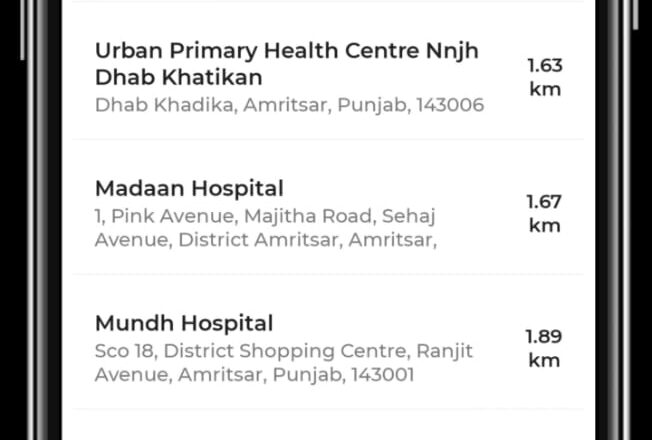 ਨਾਗਰਿਕ ਹੁਣ ਮੈਪਲਜ਼ ਮੋਬਾਈਲ ਐਪ ਦੀ ਵਰਤੋਂ ਕਰਕੇ ‘ਫਰਿਸ਼ਤੇ’ ਹਸਪਤਾਲਾਂ ਦੀ ਖੋਜ ਕਰ ਸਕਣਗੇ