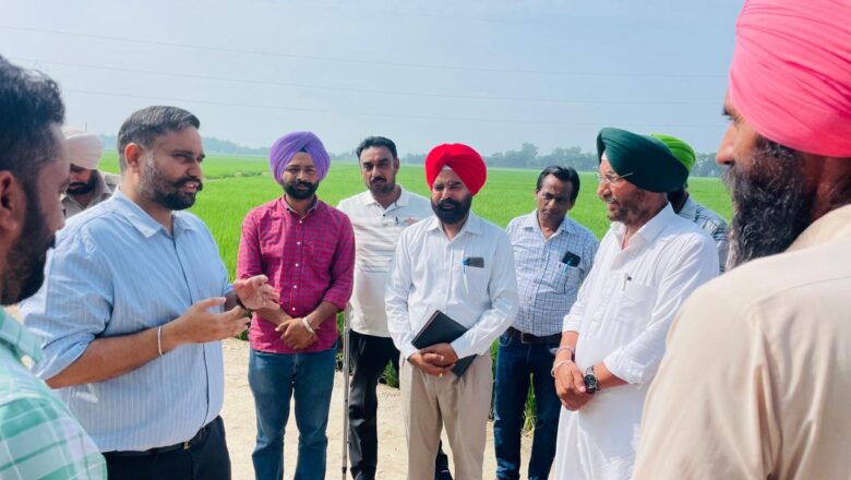 ਝੋਨੇ/ਬਾਸਮਤੀ ਦੀ ਸਿੱਧੀ ਬਿਜਾਈ ਕਰਨ ਵਿੱਚ ਜਿ਼ਲ੍ਹਾ ਸ਼੍ਰੀ ਮੁਕਤਸਰ ਸਾਹਿਬ ਬਣਿਆ ਮੋਹਰੀ: