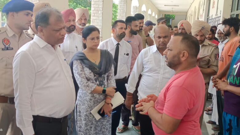ਜ਼ਿਲ੍ਹਾ ਜੇਲ੍ਹ ਦੇ ਦੌਰੇ ਦੌਰਾਨ ਲੀਗਲ ਏਡ ਡੀਫੈਂਸ ਕਾਊਂਸਲ ਦੇ ਦਫਤਰ, ਮੈਡੀਕਲ ਕੈਂਪ , ਆਰ.ਓ ਸਿਸਟਮ ਦਾ ਕੀਤਾ ਗਿਆ ਉਦਘਾਟਨ