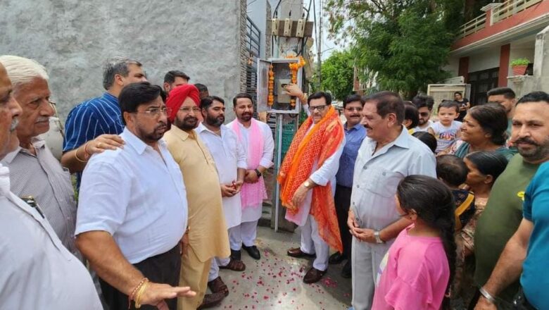 ਵਿਧਾਇਕ ਮਦਨ ਲਾਲ ਬੱਗਾ ਵੱਲੋਂ ਵਾਰਡ ਨੰਬਰ 67 ‘ਚ ਨਵੇਂ ਟਿਊਬਵੈਲ ਦਾ ਉਦਘਾਟਨ