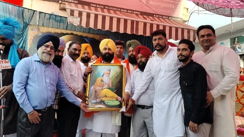 ਭਗਵਾਨ ਵਾਲਮੀਕਿ ਜੀ ਨੇ ਸਮੁੱਚੀ ਲੋਕਾਈ ਨੂੰ ਮਾਨਵਤਾ ਦੇ ਕਲਿਆਣ ਦਾ ਮਾਰਗ ਦਿਖਾਇਆ- ਹਰਜੋਤ ਬੈਂਸ