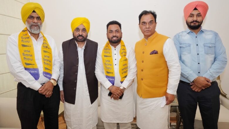 ਚੱਬੇਵਾਲ ਤੋਂ ਕਾਂਗਰਸ ਪਾਰਟੀ ਦੇ ਹਲਕਾ ਇੰਚਾਰਜ ਕੁਲਵਿੰਦਰ ਸਿੰਘ ਰਸੂਲਪੁਰੀ ਹੋਏ ‘ਆਪ’ ਵਿੱਚ ਸ਼ਾਮਲ