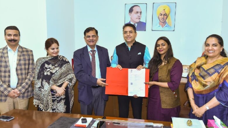 ਹੁਨਰ ਵਿਕਾਸ ਲਈ ਪੰਜਾਬ ਸਰਕਾਰ ਵਲੋਂ ਮੈਡੀਕਲ ਯੂਨੀਵਰਸਿਟੀ ਨਾਲ ਐਗਰੀਮੈਂਟ