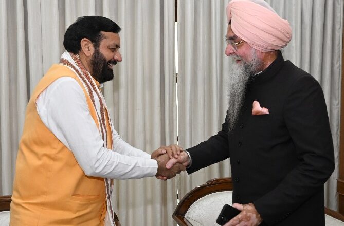 ਪੰਜਾਬ ਤੇ ਹਰਿਆਣਾ ਦੇ ਆਗੂਆਂ ਦੀ ਨਿੱਘੀ ਮਿਲਣੀ