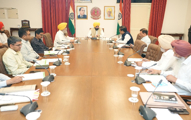 Bhagwant mann meeting