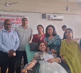 Blood donation camp