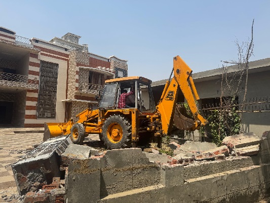 Bulldozer action