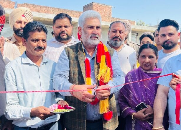 ਸਰਨਾ ਵਿਖੇ  ਪਾਰਕ ਦੇ ਨਿਰਮਾਣ ਕਾਰਜਾਂ ਦੀ ਕੀਤੀ ਸ਼ੁਰੂਆਤ