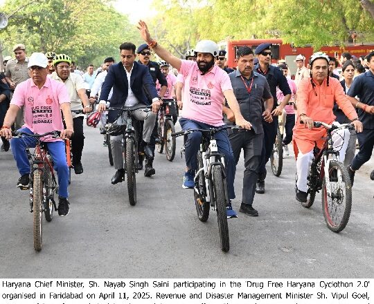 Resolution to Make Haryana Drug-Free– Chief Minister