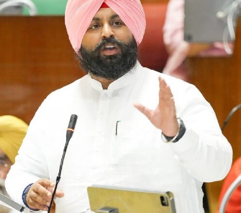 ਬੀ.ਬੀ.ਐਮ.ਬੀ. ਦਾ ਗਠਨ ਪਿਛਲੀਆਂ ਸਰਕਾਰਾਂ ਦੀ ਇਤਿਹਾਸਕ ਗਲਤੀ -ਹਰਜੋਤ ਬੈਂਸ