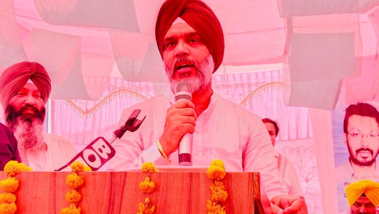 ਕੈਬਨਿਟ ਮੰਤਰੀ ਡਾ. ਰਵਜੋਤ ਸਿੰਘ ਨੇ ਮੁੱਦਕੀ ਵਿਖੇ ਨਹਿਰੀ ਪਾਣੀ ਪੀਣਯੋਗ ਬਣਾ ਕੇ ਘਰਾਂ ਤੱਕ ਪਹੁੰਚਾਉਣ ਦੇ ਪ੍ਰਾਜੈਕਟ ਦਾ ਰੱਖਿਆ ਨੀਂਹ ਪੱਥਰ