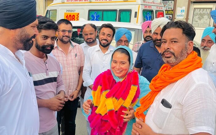 ਵਿਧਾਇਕ ਨਰਿੰਦਰ ਕੌਰ ਭਰਾਜ ਨੇ ਚੰਨੋ ਵਿਖੇ ਨਵੀਂ 108 ਐਂਬੂਲੈਂਸ ਨੂੰ ਹਰੀ ਝੰਡੀ ਦਿਖਾ ਕੇ ਕੀਤਾ ਰਵਾਨਾ