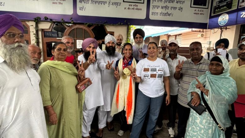 ਵਰਲਡ ਪੁਲਿਸ ਐਂਡ ਫਾਇਰ ਜੇਮਜ਼ ‘ਚ ਦੇਸ਼ ਦਾ ਨਾਂਅ ਰੋਸ਼ਨ ਕਰਨ ਵਾਲੀ ਰਜਨੀ ਦਾ ਡਿਪਟੀ ਸਪੀਕਰ ਰੌੜੀ ਵੱਲ਼ੋਂ ਵਿਸ਼ੇਸ਼ ਸਨਮਾਨ