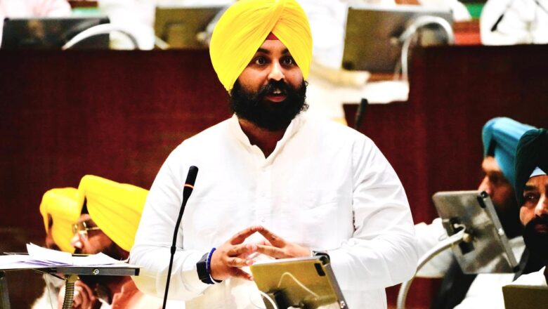 ਪੰਜਾਬ ਸਰਕਾਰ ਸਰਹੱਦੀ ਖੇਤਰਾਂ ਵਿੱਚ ਨਵੇਂ ਸਰਕਾਰੀ ਕਾਲਜ ਖੋਲ੍ਹੇਗੀ: ਹਰਜੋਤ ਬੈਂਸ