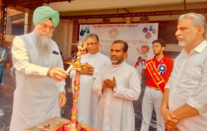 ਸਪੀਕਰ ਸ. ਕੁਲਤਾਰ ਸਿੰਘ ਸੰਧਵਾਂ ਵੱਲੋਂ ਸਕੂਲ ਦੇ ਨਵੇਂ ਕੇ.ਜੀ. ਬਲਾਕ ਦਾ ਉਦਘਾਟਨ