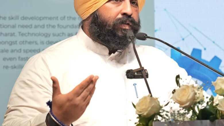 ਹਰਜੋਤ ਸਿੰਘ ਬੈਂਸ ਵੱਲੋਂ ਲੁਧਿਆਣਾ ਵਿੱਚ ਇੰਡੀਅਨ ਇੰਸਟੀਚਿਊਟ ਆਫ਼ ਸਕਿੱਲਜ਼ ਅਤੇ ਪੰਜਾਬ ਵਿੱਚ 5 ਆਈ.ਟੀ.ਆਈ. ਹੱਬ ਸਥਾਪਤ ਕਰਨ ਦੀ ਮੰਗ