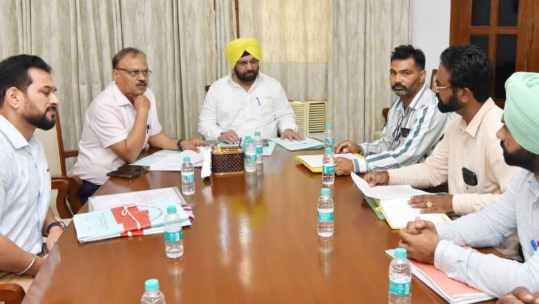 ਬਿਜਲੀ ਮੰਤਰੀ ਵੱਲੋਂ ਵੱਖ-ਵੱਖ ਯੂਨੀਅਨਾਂ ਨਾਲ ਮੁਲਾਕਾਤ