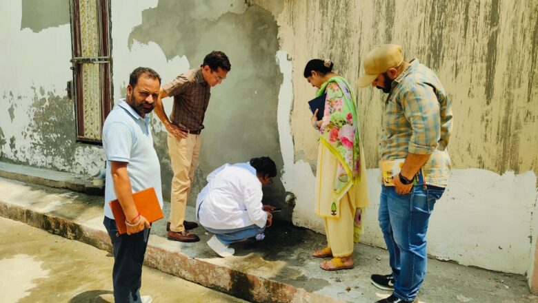 ਹਰ ਸ਼ੁੱਕਰਵਾਰ, ਡੇਂਗੂ ਤੇ ਵਾਰ” ਮੁਹਿੰਮ ਅਧੀਨ ਵੱਖ-ਵੱਖ ਸਰਕਾਰੀ ਸੰਸਥਾਵਾਂ ਵਿਚ ਡੇਂਗੂ ਵਿਰੋਧੀ ਅਤੇ ਜਾਗਰੂਕਤਾ ਗਤੀਵਿਧੀਆਂ ਕੀਤੀਆਂ