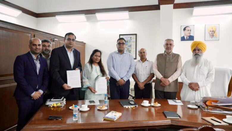 ਪੰਜਾਬ ਸਰਕਾਰ ਵੱਲੋਂ ਸੂਬੇ ਭਰ ਵਿੱਚ ਫਸਲੀ ਰਹਿੰਦ-ਖੂੰਹਦ ਪ੍ਰਬੰਧਨ ਸਬੰਧੀ ਪਹਿਲਕਦਮੀਆਂ ਵਿੱਚ ਵਾਧਾ ਕਰਨ ਲਈ ਡੈਲੋਇਟ ਨਾਲ ਸਮਝੌਤਾ ਸਹੀਬੱਧ