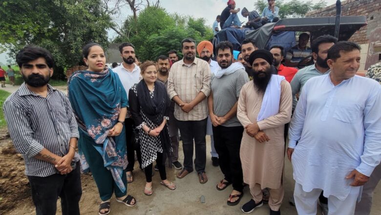 ਲੋਕਾ ਲਈ ਖੜੀ ਹੈ ਪੰਜਾਬ ਸਰਕਾਰ, ਪਾਣੀ ਉਤਰਨ ਤੋਂ ਬਾਅਦ ਕੀਤੀ ਜਾਵੇਗੀ ਨੁਕਸਾਨ ਦੀ ਭਰਪਾਈ—ਜਗਦੀਪ ਕੰਬੋਜ਼ ਗੋਲਡੀ