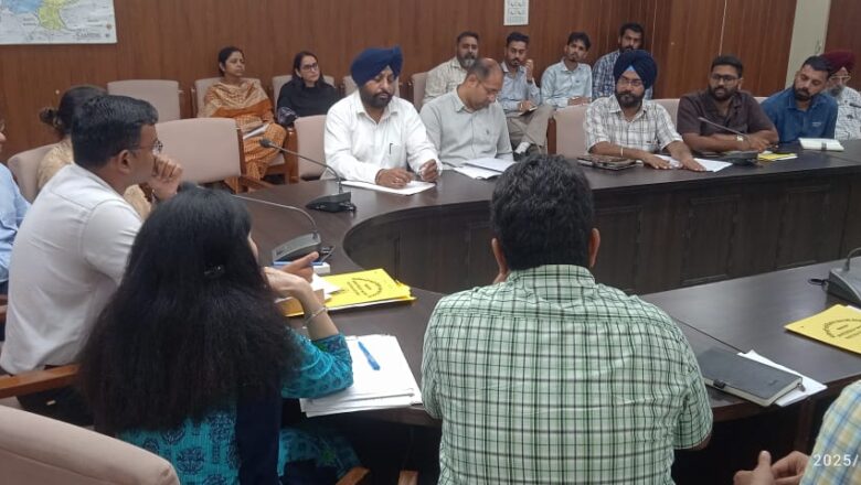 ਡਿਪਟੀ ਕਮਿਸ਼ਨਰ ਵਲੋਂ ਮੀਂਹ ਦੇ ਮੱਦੇਨਜ਼ਰ ਮੌਜੂਦਾ ਸਥਿਤੀ ਦਾ ਜਾਇਜ਼ਾ