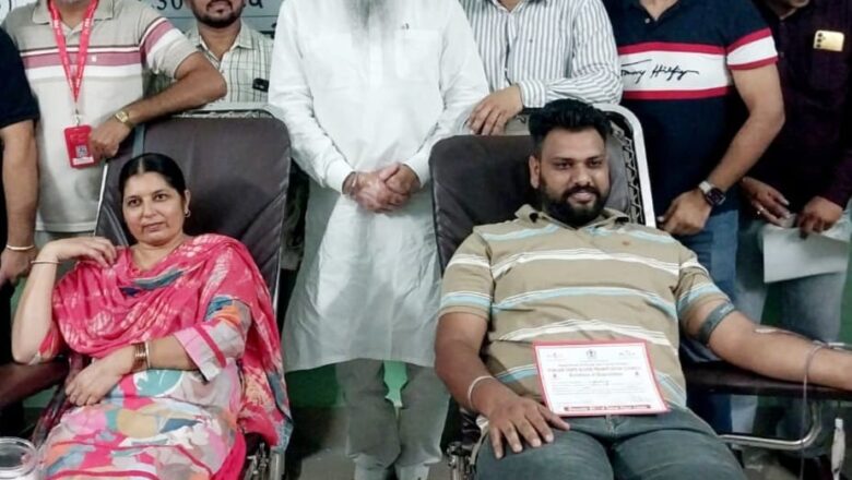 ਸਪੀਕਰ ਵੱਲੋਂ ਖੂਨਦਾਨ ਕੈਂਪ ਦਾ ਉਦਘਾਟਨ