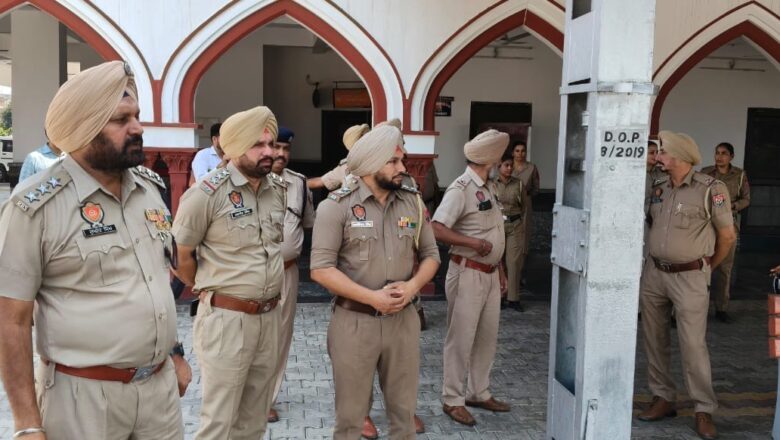 ਪੁਲਿਸ ਵੱਲੋਂ ਕੈਸੋ ਅਪਰੇਸ਼ਨ ਤਹਿਤ ਸੰਗਰੂਰ ਰੇਲਵੇ ਸਟੇਸ਼ਨ ਵਿਖੇ ਚੈਕਿੰਗ