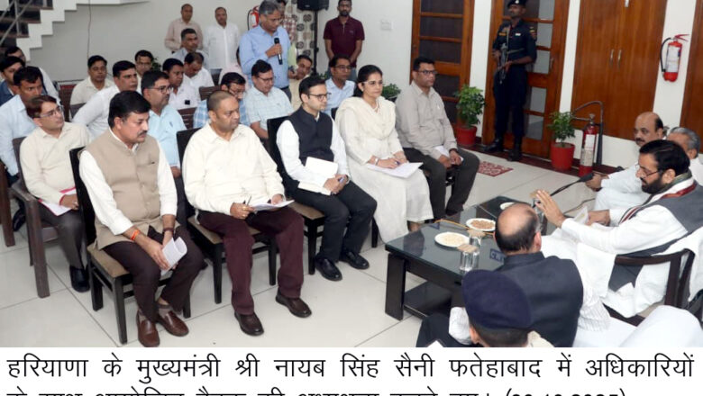 विकास कार्यों में लापरवाही बर्दाश्त नहीं की जाएगी : मुख्यमंत्री